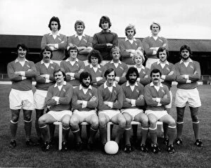 Images Dated 1st August 1975: Football Teams Charlton Athletic AUG 1975 Back- BERR
