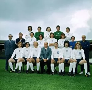 Images Dated 17th July 1973: Football Teams Preston North End Football Club July 1973-74 Bobby Charlton stands