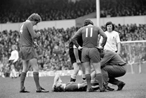 Images Dated 22nd March 1975: Football: Tottenham Hotspur F. C. vs. Liverpool F. C. March 1975 75-01598-002
