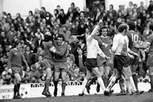 Images Dated 22nd March 1975: Football: Tottenham Hotspur F. C. vs. Liverpool F. C. March 1975 75-01598-052