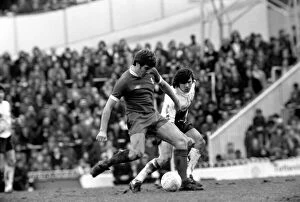 Images Dated 22nd March 1975: Football: Tottenham Hotspur F. C. vs. Liverpool F. C. March 1975 75-01598-049