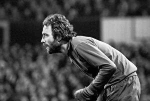 Images Dated 10th February 1975: Football: Wimbledon F. C. vs. Leeds United F. C. The despair of goalkeeper Dickie Guy