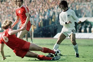 Football World Cup 1974 West Germany 1 Poland 0 in Frankfurt Gerd Muller Football World Cup 1974 West Germany 1 Poland 0 in Frankfurt Gerd Muller