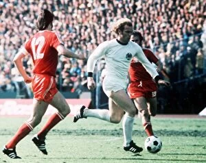 Football World Cup 1974 West Germany 1 Poland 0 at Frankfurt