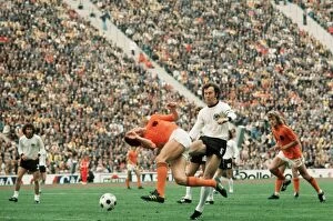 Images Dated 7th July 1974: Football World Cup 1974 West Germnay 2 Holland 1 in Munich Franz
