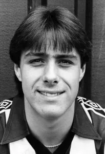 Footballer Derek Bell of Durham City. 13th August 1982 Footballer Derek Bell of Durham City. 13th August 1982