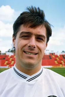 Footballer Derek Bell of Gateshead FC. Circa 1992 Footballer Derek Bell of Gateshead FC. Circa 1992