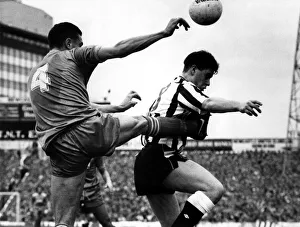 Images Dated 20th February 1988: Footballer Paul Gascoigne - Gazza Newcastle United v Wimbledon