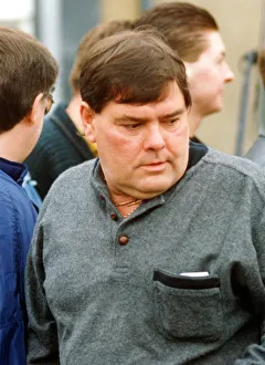 Images Dated 1st June 1995: Footballer Paul Gascoigne - Gazza Pauls father John Gascoigne 1 June 1995