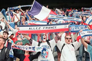 Images Dated 18th June 1996: France 3-1 Bulgaria, Euro 1996 Group B match at St James Park, Newcastle