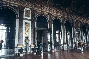 France Paris The Mirror room in the Palace of Versailles 1978 France Paris The Mirror room in the Palace of Versailles 1978