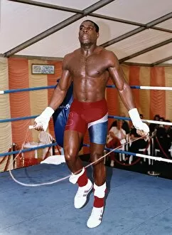 Images Dated 6th March 1994: Frank Bruno Boxer in training session