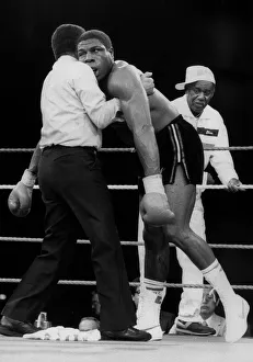 Frank Bruno out but not down in his first World Championship fight against Tim Frank Bruno out but not down in his first World Championship fight against Tim