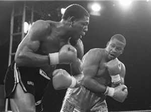 1986 Gallery: FRANK BRUNO VS TIM WITHERSPOON FIGHTING FOR THE WBA HEAVYWEIGHT TITLE - 19 / 07 / 1986