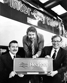 Images Dated 4th February 1984: Frank Patterson, General Manager of British Rail Eastern Region, Peter Edwards