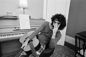 Frank Zappa. American musician. Pictured in London Frank Zappa. American musician. Pictured in London