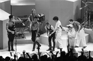 Frankie Goes To Hollywood in concert at Sheffield City Hall. 14th March 1985 Frankie Goes To Hollywood in concert at Sheffield City Hall. 14th March 1985