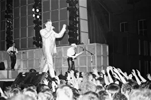 Images Dated 10th January 1987: Frankie Goes to Hollywood, European Tour 1987, in concert at the Manchester GMex Centre