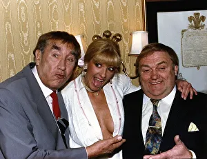 Frankie Howerd Comedian with Les Dawson and Comedienne Ellie Laine Frankie Howerd Comedian with Les Dawson and Comedienne Ellie Laine