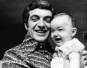 Frankie Vaughan with his grandaughter Natalie Lisa 1976 Frankie Vaughan with his grandaughter Natalie Lisa 1976