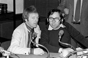 Images Dated 5th January 1981: Fred Housego with magician Paul Daniels in the studio today. January 1981 81-00036