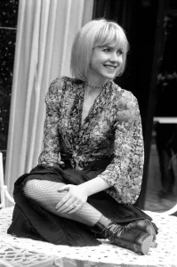French film actress Bulle Ogier pictured at the Bohemian Bar of the Chelsea Hotel French film actress Bulle Ogier pictured at the Bohemian Bar of the Chelsea Hotel