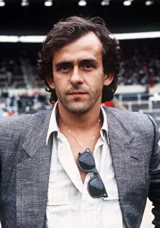 French footballer Michel Platini August 1987 French footballer Michel Platini August 1987