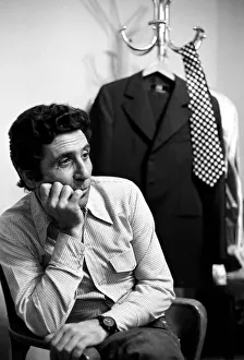 French star singer Gilbert Becaud in Strasbourg, France. April 1975 75-2078 French star singer Gilbert Becaud in Strasbourg, France. April 1975 75-2078