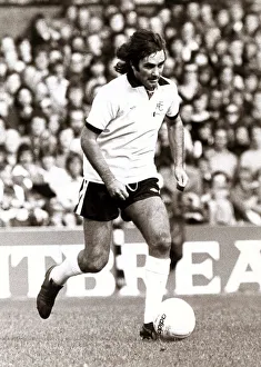 Fulham's George Best in action against Wolverhampton Wanderers September 1976 Fulham's George Best in action against Wolverhampton Wanderers September 1976