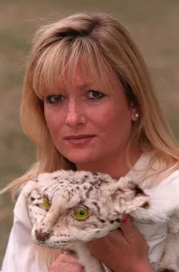 Gaby Roslin TV Presenter launching the World Wildlife Fund WWF Eyes Gaby Roslin TV Presenter launching the World Wildlife Fund WWF Eyes