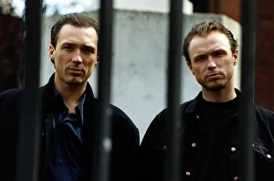 Gary Kemp and his brother Martin who starred in the true stroy of the Kray Twins of Gary Kemp and his brother Martin who starred in the true stroy of the Kray Twins of