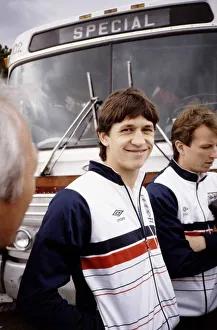 Gary Lineker with the England World Cup squad in training in Mexico May 1986 Gary Lineker with the England World Cup squad in training in Mexico May 1986