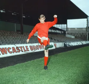 Bill Gates, Middlesbrough Football Player, Pre-season Photocall, July 1969 Bill Gates, Middlesbrough Football Player, Pre-season Photocall, July 1969