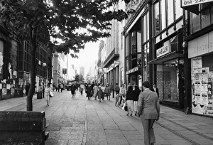 General scene of BoldStreet Liverpool 2nd October 1986 General scene of BoldStreet Liverpool 2nd October 1986