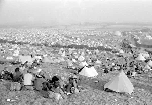 General scene at the Isle of Wight Pop Festival 30th August 1970 General scene at the Isle of Wight Pop Festival 30th August 1970