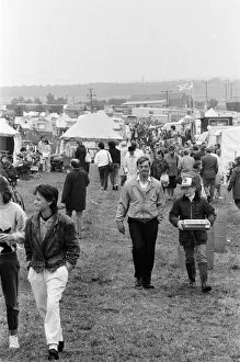 General scenes at Honley Show, West Yorkshire. 11th June 1988