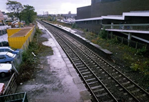 Images Dated 20th October 1992: A general view of the disused Ashington Railway Station on 20th October 1992