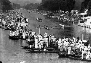 A general view of Henley Regatta. Circa 1923 A general view of Henley Regatta. Circa 1923