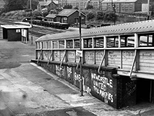 A general view of Pelaw Railway Station which was one of the most picturesque stations A general view of Pelaw Railway Station which was one of the most picturesque stations