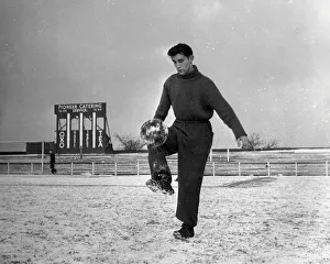 Geoff Twentyman of Liverpool. January 1951 B76 Geoff Twentyman of Liverpool. January 1951 B76
