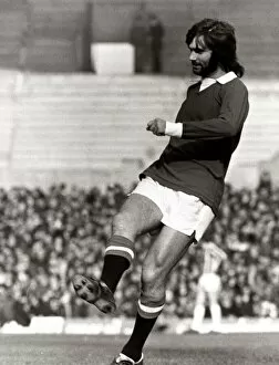 Images Dated 11th March 1972: George Best Football Player - March 1972 of Manchester United