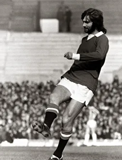Images Dated 11th March 1972: George Best Football Player - March 1972 of Manchester United