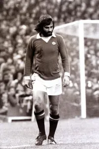 George Best of Manchester United in action against Tottenham Hotspur George Best of Manchester United in action against Tottenham Hotspur
