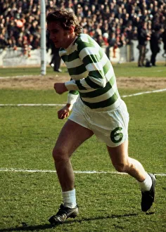 Images Dated 11th March 1972: George Connelly in action for Celtic March 1972