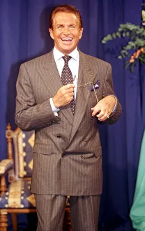 George Hamilton actor on the set at LWT studios Nov 1998 George Hamilton actor on the set at LWT studios Nov 1998