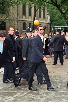 Aids Gallery: George Michael arriving at the High Court, during his failed court battle to be released