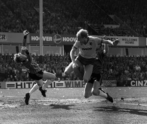 George Reilley scores the winner for Watford against Plymouth in the FA Cup semi Final George Reilley scores the winner for Watford against Plymouth in the FA Cup semi Final