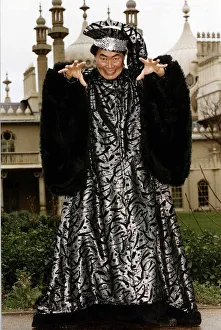 Images Dated 14th December 1992: George Takei Actor who played Mister Sulu in Star Trek pictured here as the Evil Wizard