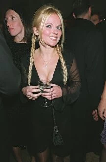 Images Dated 19th October 1999: Geri Halliwell October 1999 at the premiere of the Lion King at the Lyceum Theatre