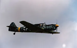 A German Messershmitt ME 108 used as a trainer in the Second World War A German Messershmitt ME 108 used as a trainer in the Second World War